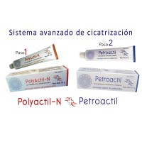 Polyactil-N y Petroactil en capas para cicatrización avanzada